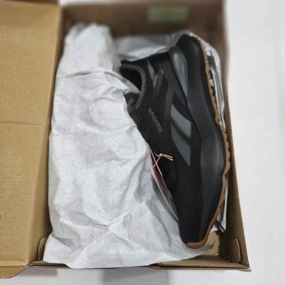 Reebok Fluxlite Mens Training Shoes Black Gum 100020037 Sneakers Size 7